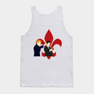 klaus and elijah fleur de lis the originals Tank Top